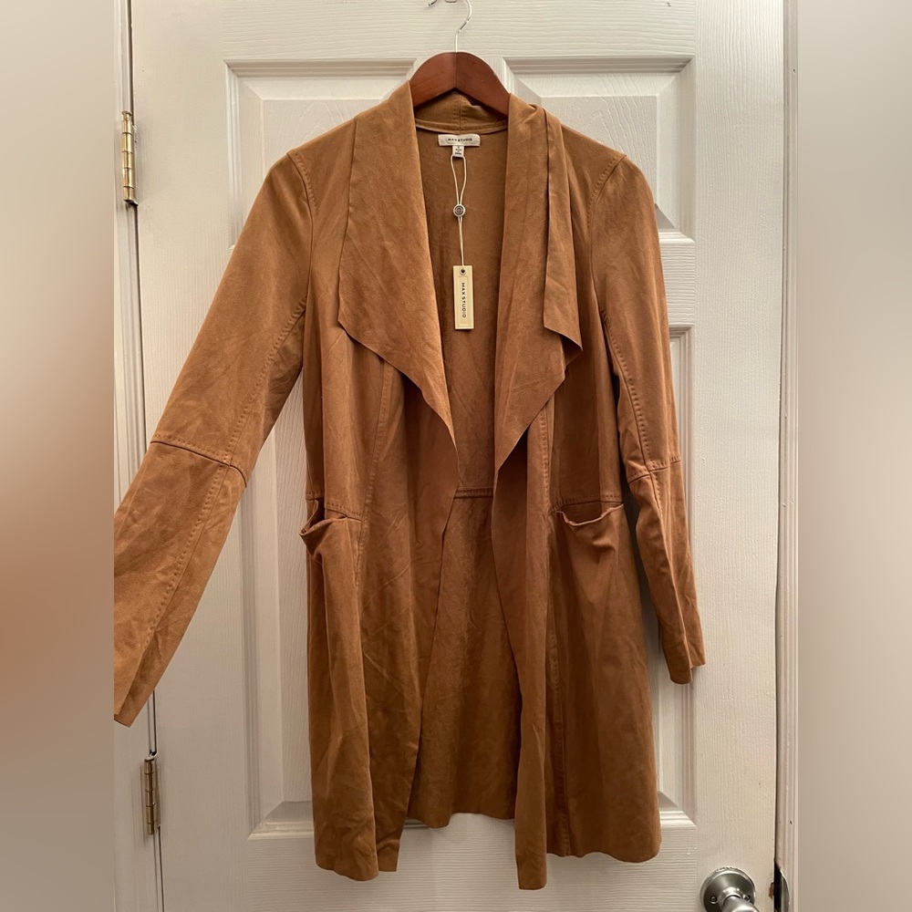 MAX Studio Suede Jacket NWT